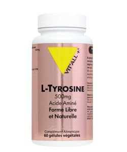 L-Tyrosine 500 mg, 60 gélules